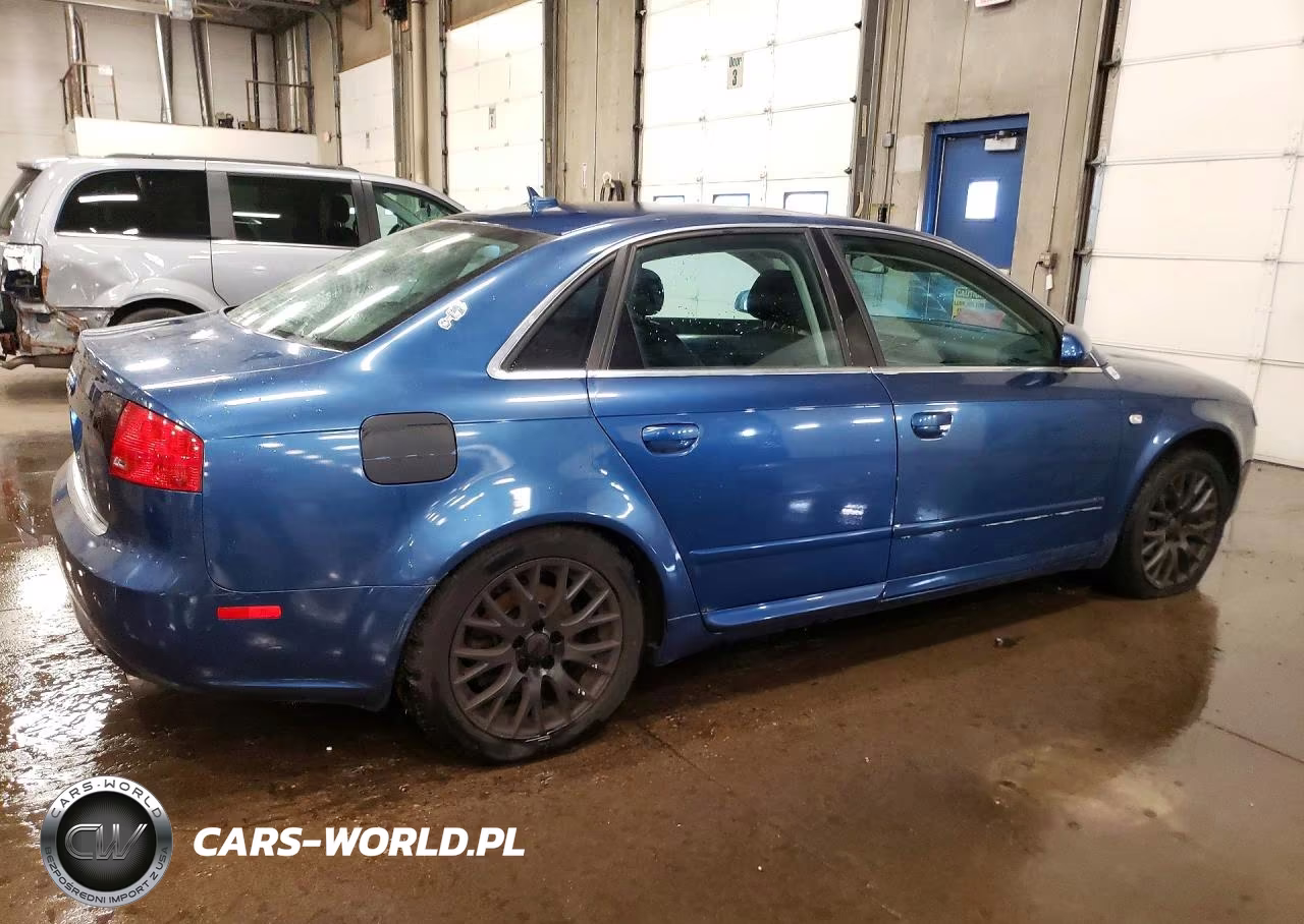 2008 Audi A4 2.0T VIN:WAUAF78E18A139648 - 3