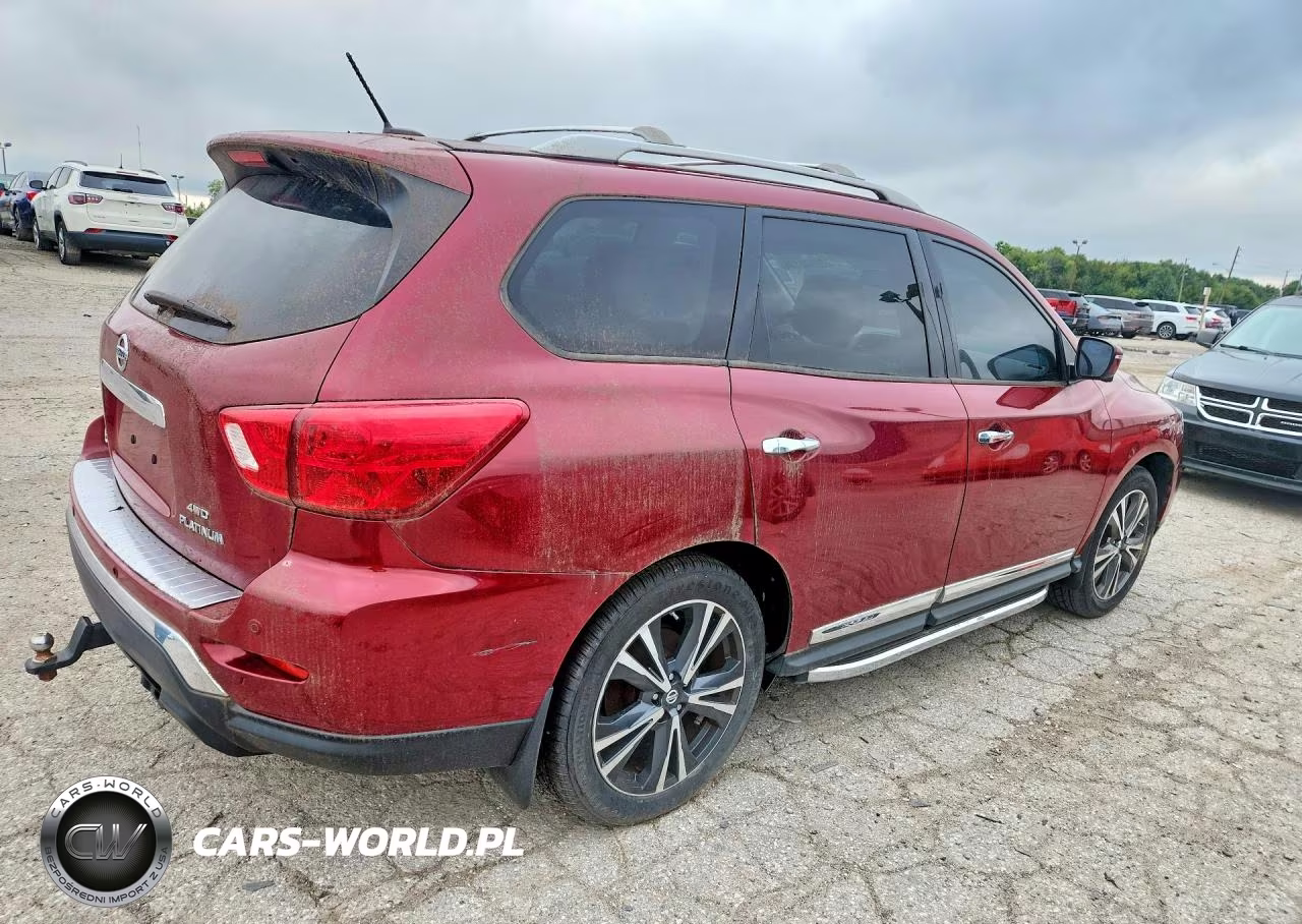 2018 Nissan Pathfinder Platinum VIN:5N1DR2MM3JC653773 - 3
