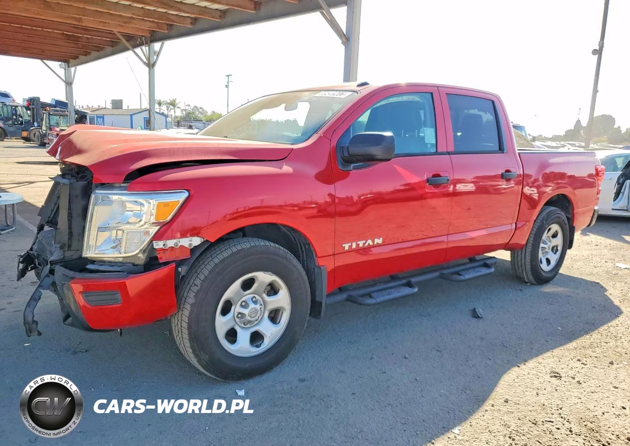 2021 Nissan Titan S VIN:1N6AA1EE1MN527272 - 1