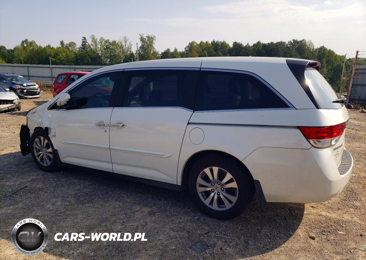 2017 Honda Odyssey Exl VIN:5FNRL5H67HB016911 - 2