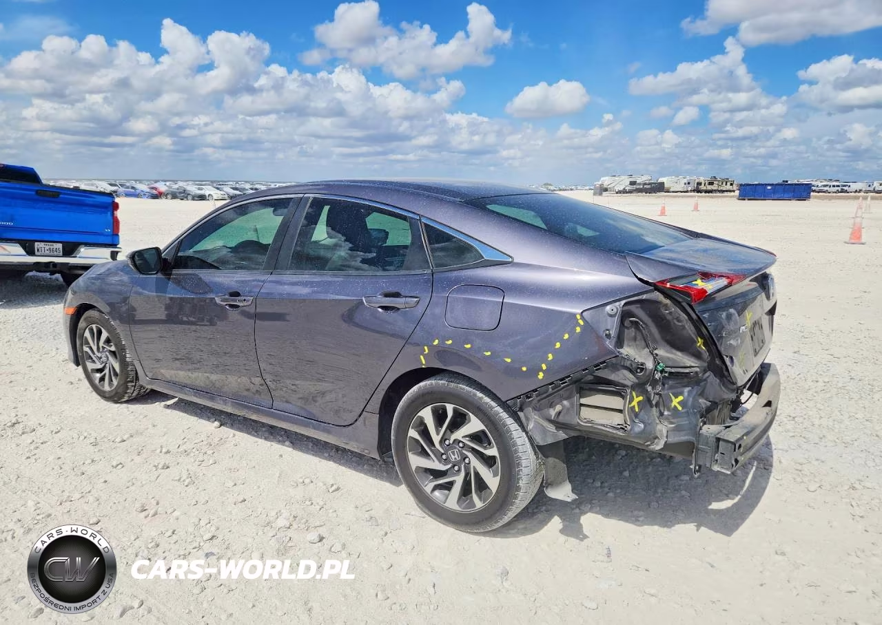 2016 Honda Civic Ex VIN:19XFC2F7XGE047281 - 2