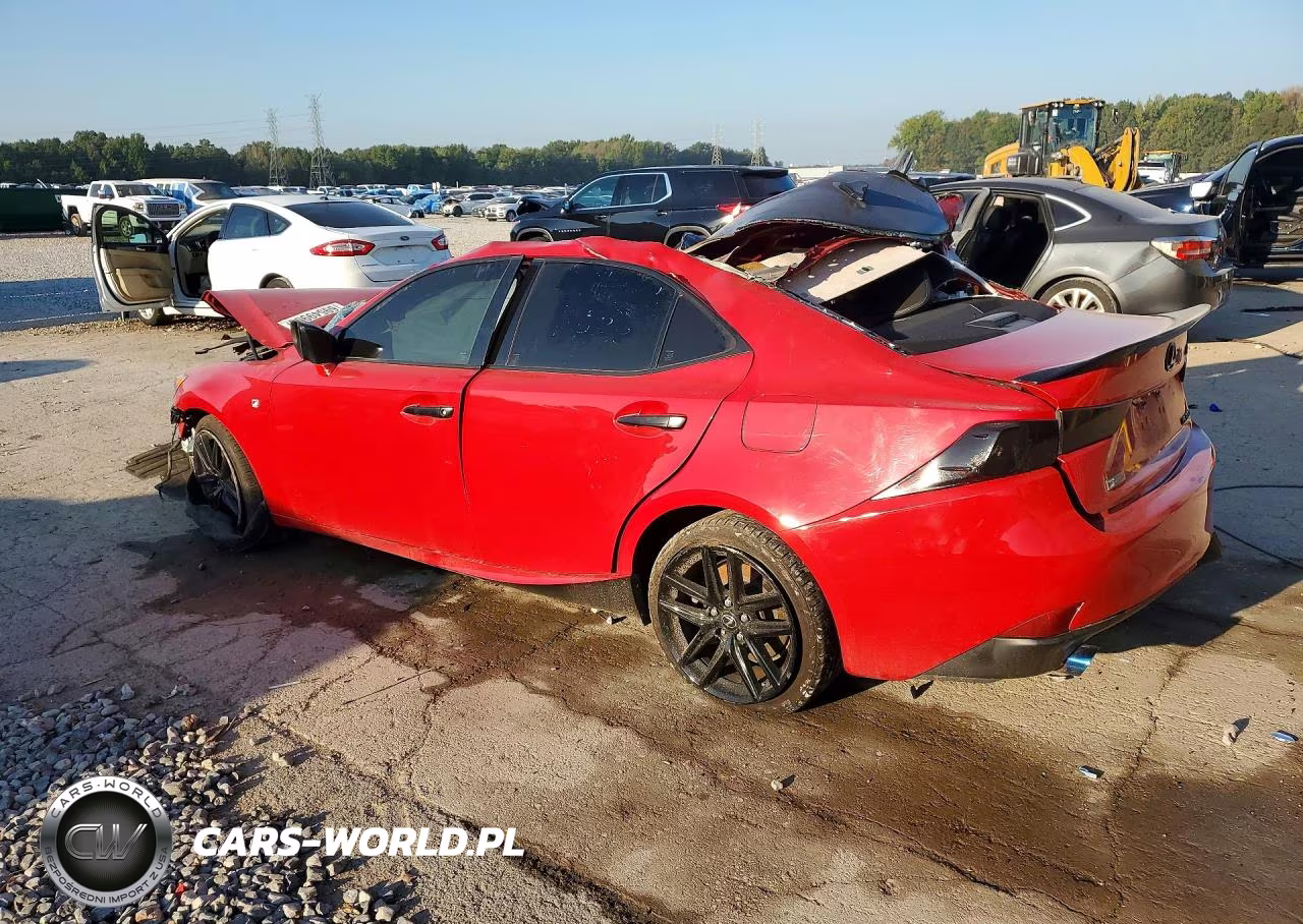 2016 Lexus Is 350 VIN:JTHBE1D23G5027555 - 2
