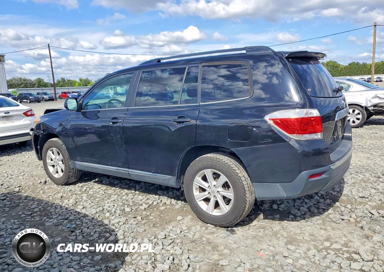 2013 Toyota Highlander Se VIN:5TDBK3EH2DS275178 - 2