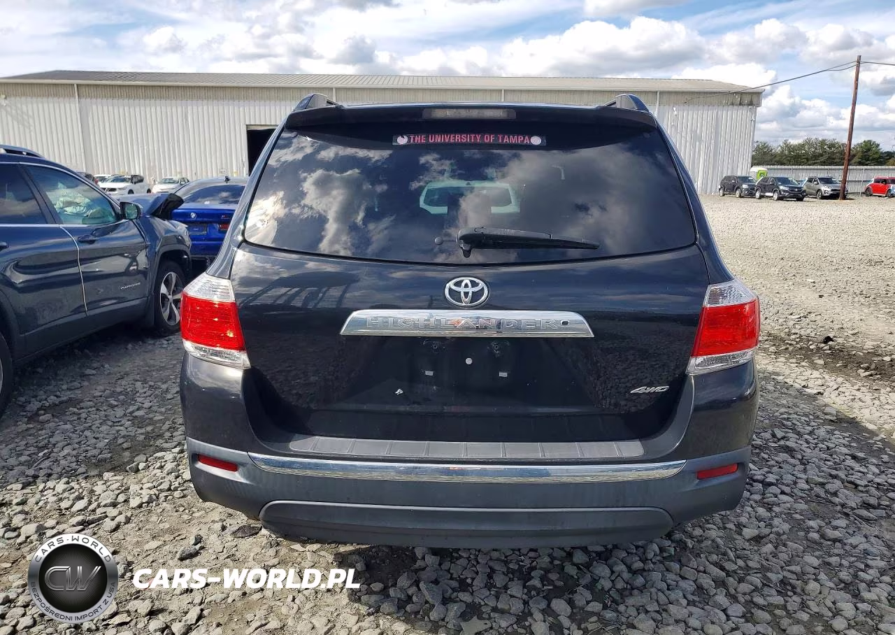 2013 Toyota Highlander Se VIN:5TDBK3EH2DS275178 - 6