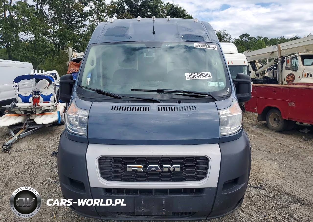 2020 Ram Promaster 3500 Delivery Van VIN:3C6URVJGXLE144237 - 5
