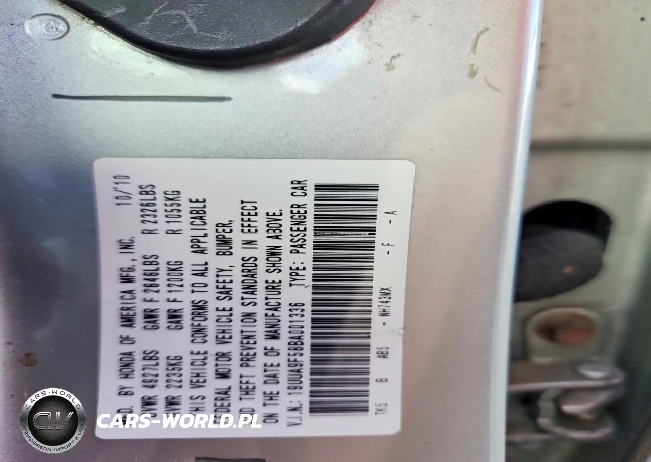 2011 Acura Tl VIN:19UUA9F58BA001336 - 12