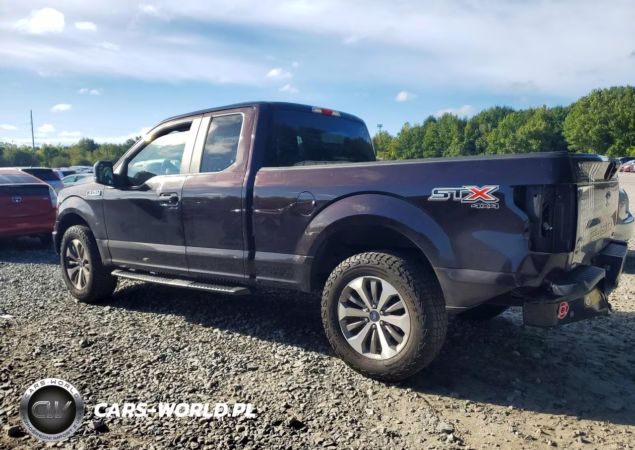 2018 Ford F150 Super Cab VIN:1FTEX1EP0JFA84283 - 2