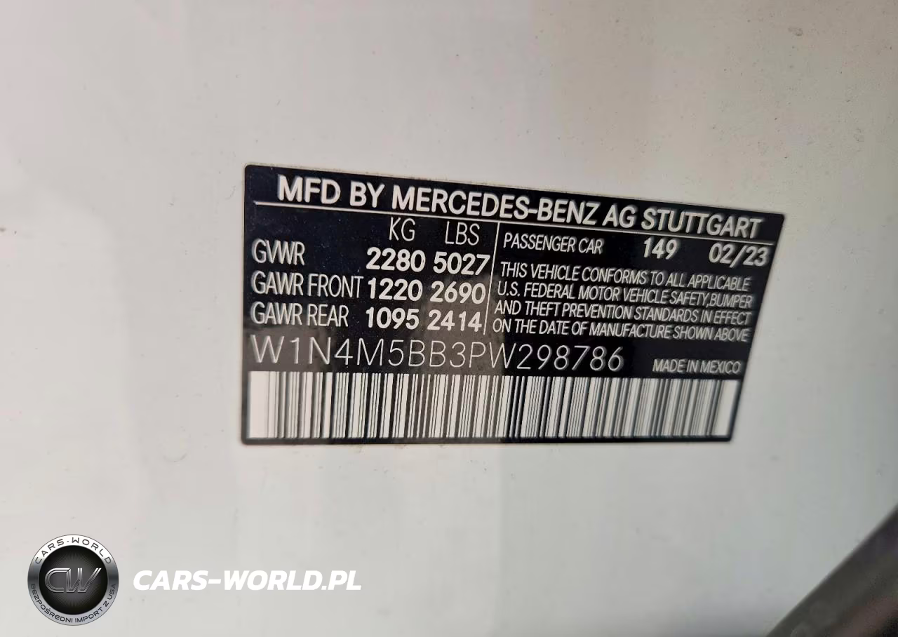2023 Mercedes-Benz Glb Amg 35 4Matic VIN:W1N4M5BB3PW298786 - 13