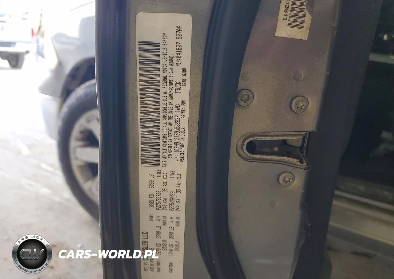 2009 Dodge Ram 1500 VIN:1D3HB13T59J532237 - 12