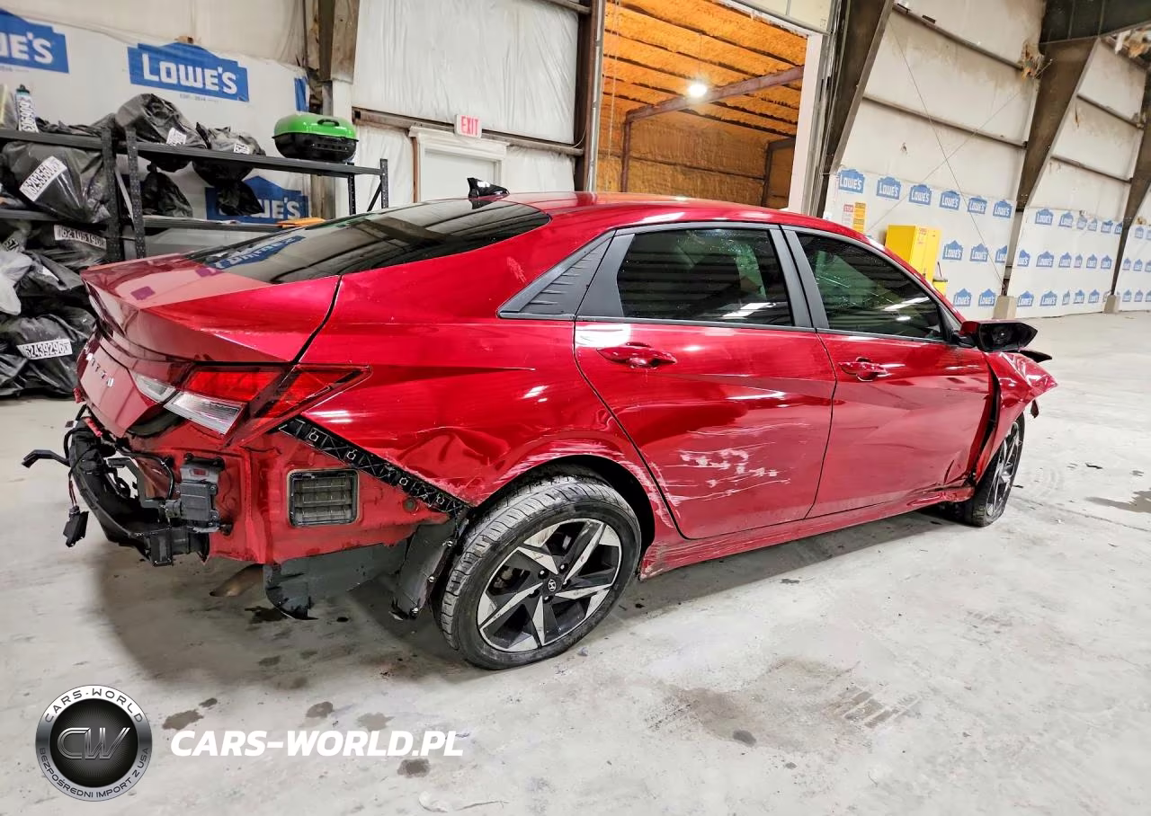 2023 Hyundai Elantra Sel VIN:KMHLS4AG1PU453150 - 3