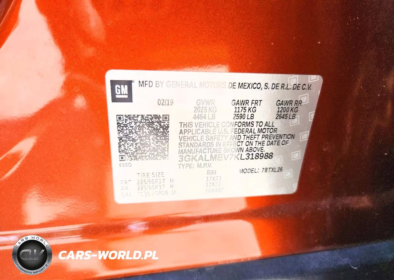2019 GMC Terrain Sle VIN:3GKALMEV7KL318988 - 13