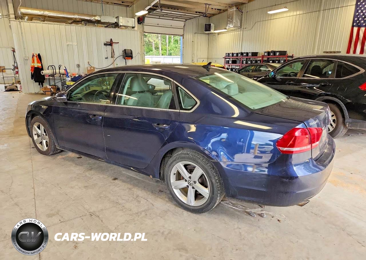 2012 Volkswagen Passat Se VIN:1VWBH7A3XCC045305 - 2