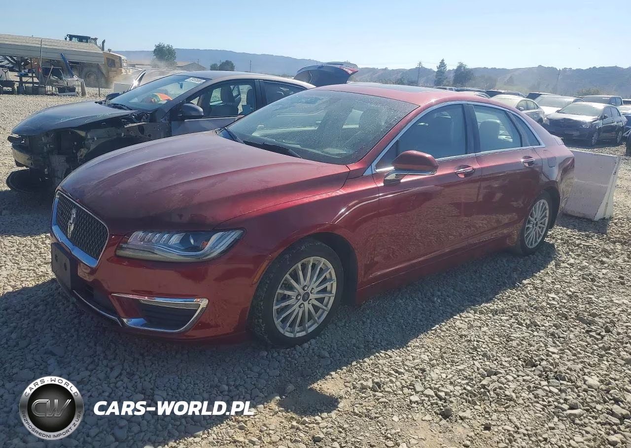 2019 Lincoln Mkz Reserve I VIN:3LN6L5LU3KR607697 - 1