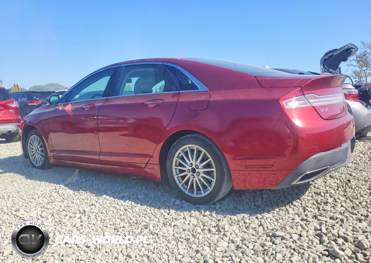 2019 Lincoln Mkz Reserve I VIN:3LN6L5LU3KR607697 - 2