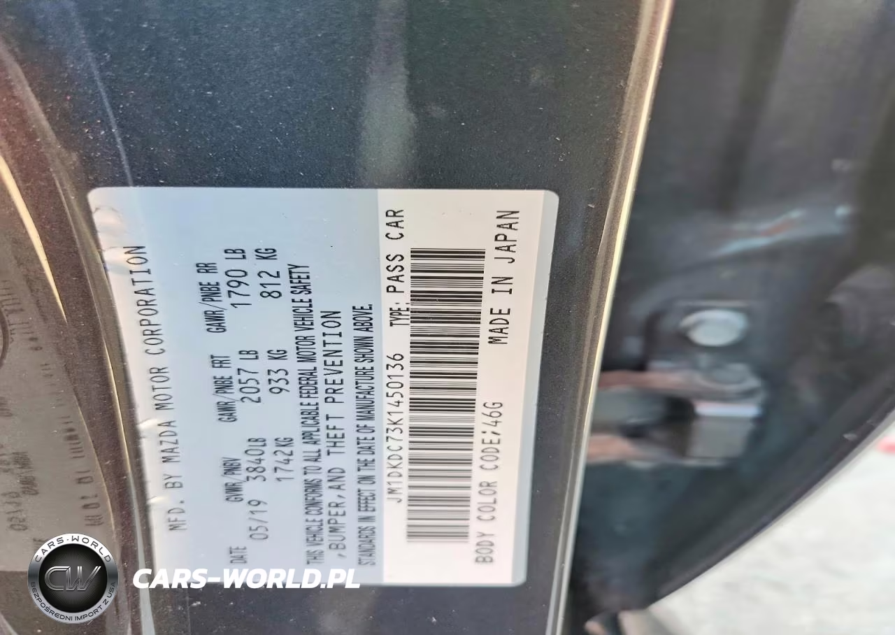 2019 Mazda Cx-3 Touring VIN:JM1DKDC73K1450136 - 13