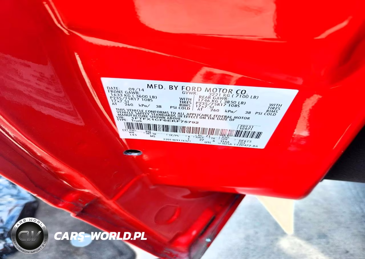 2014 Ford F150 Super Cab VIN:1FTFX1CF6EKF75792 - 12