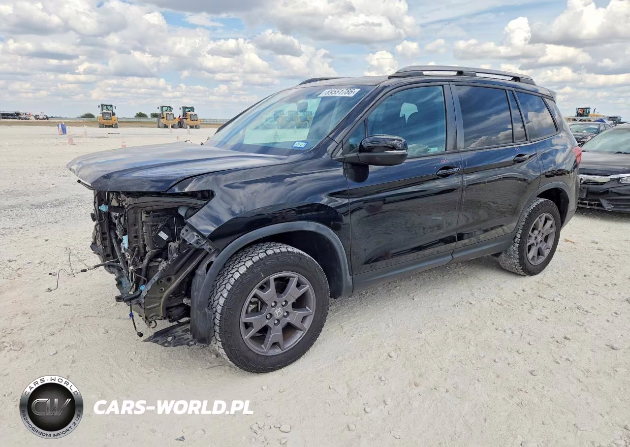 2024 Honda Passport Trail Sport VIN:5FNYF8H65RB007551 - 1