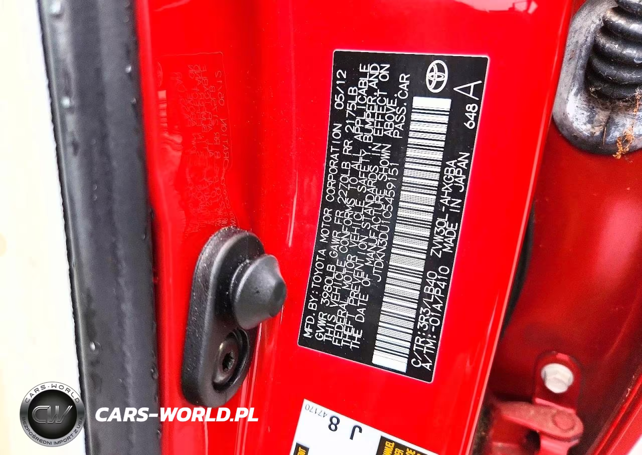 2012 Toyota Prius Four VIN:JTDKN3DU1C5459151 - 13