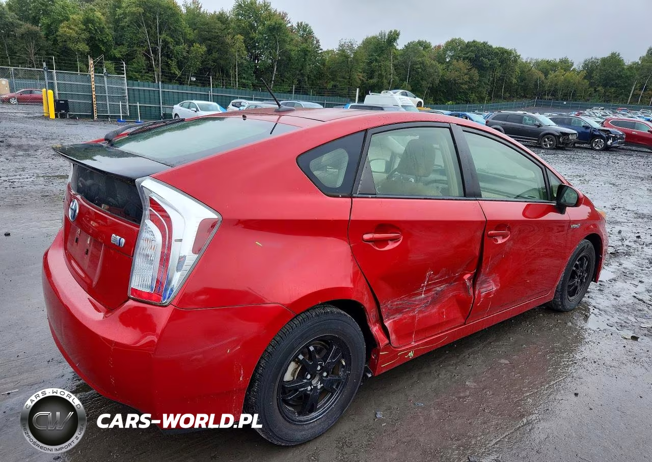 2012 Toyota Prius Four VIN:JTDKN3DU1C5459151 - 3