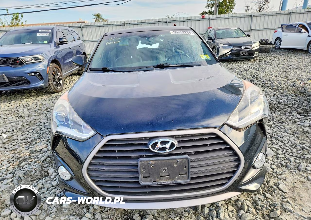 2016 Hyundai Veloster Turbo VIN:KMHTC6AE6GU273850 - 5