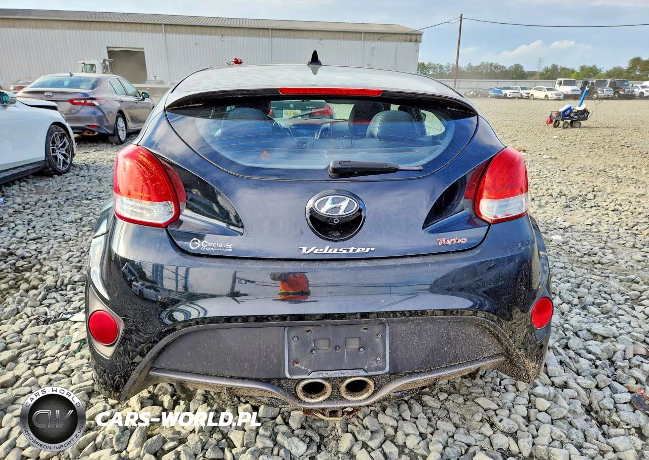 2016 Hyundai Veloster Turbo VIN:KMHTC6AE6GU273850 - 6