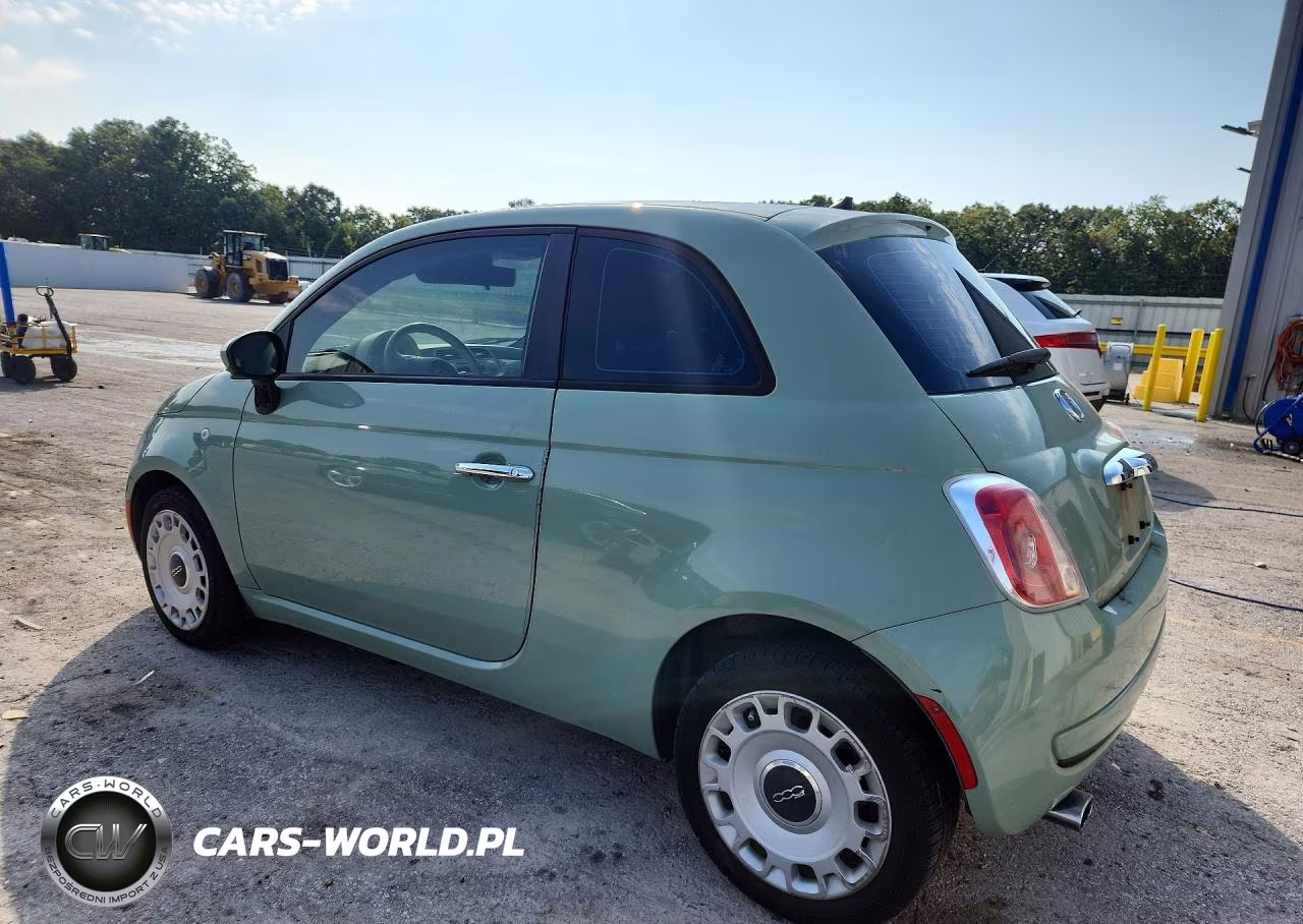 2013 Fiat 500 VIN:3C3CFFAR6DT544558 - 2