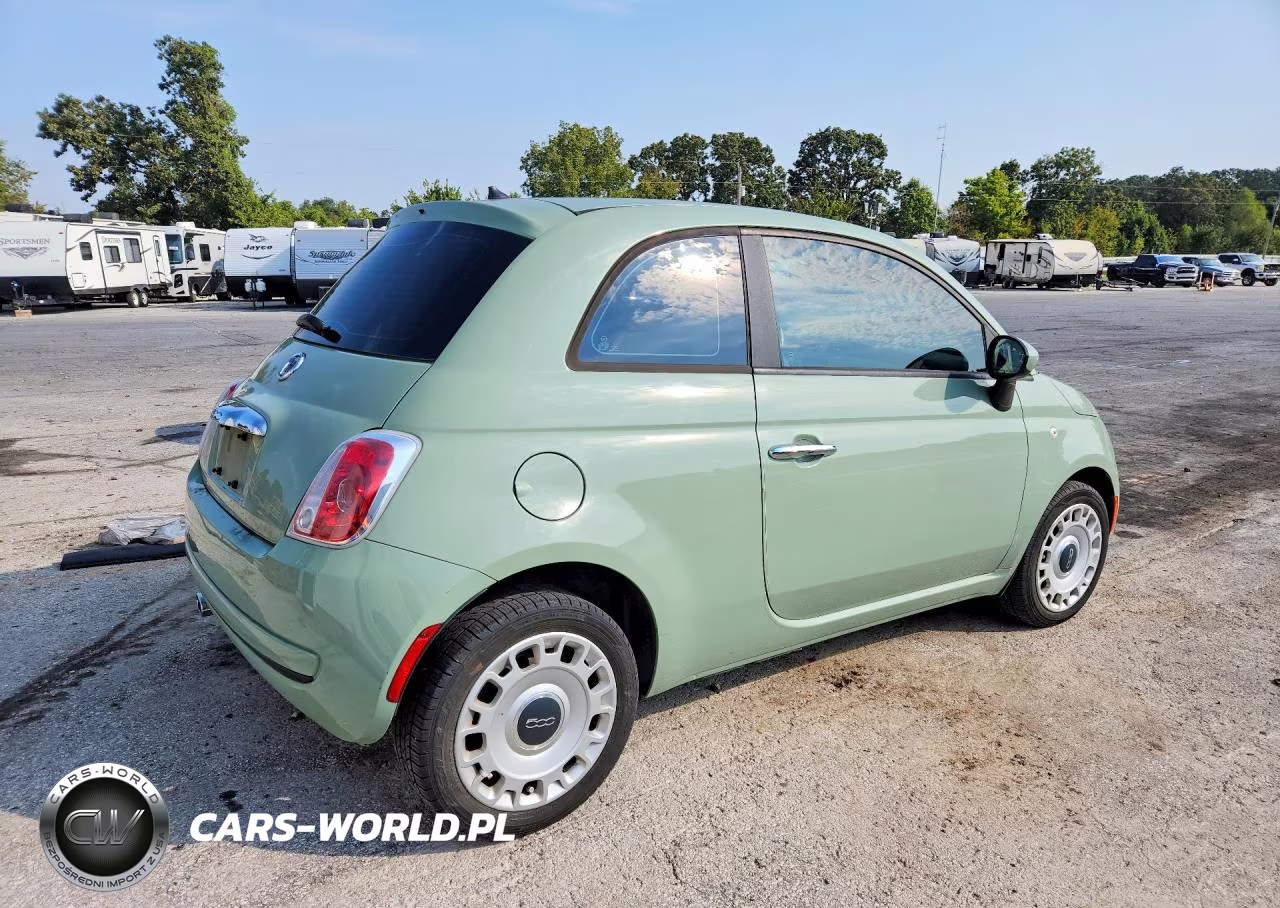 2013 Fiat 500 VIN:3C3CFFAR6DT544558 - 3