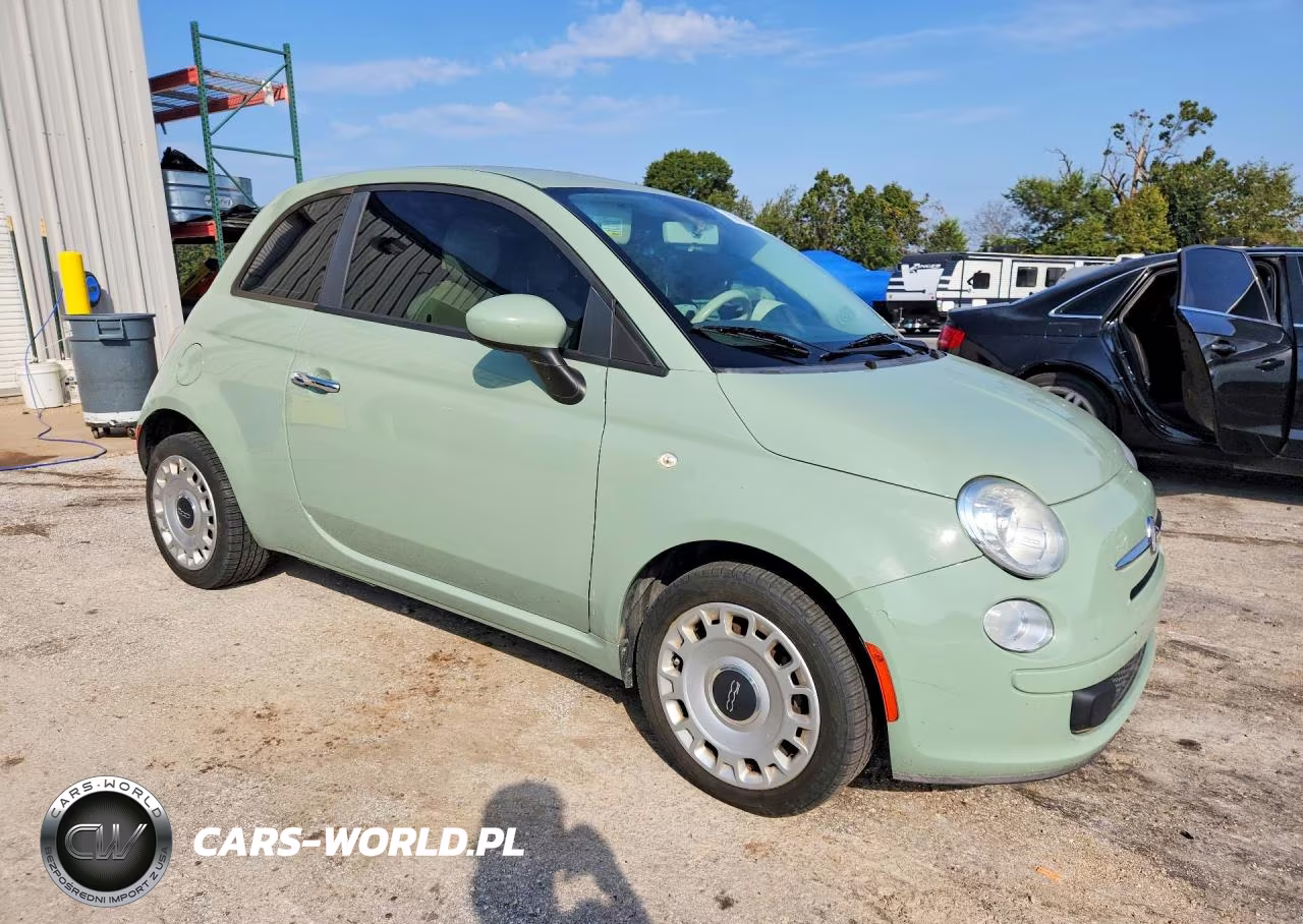 2013 Fiat 500 VIN:3C3CFFAR6DT544558 - 4