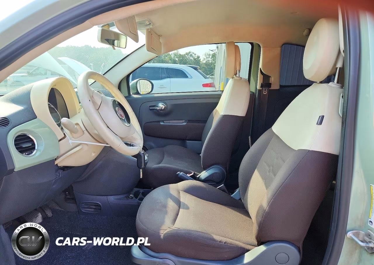2013 Fiat 500 VIN:3C3CFFAR6DT544558 - 7