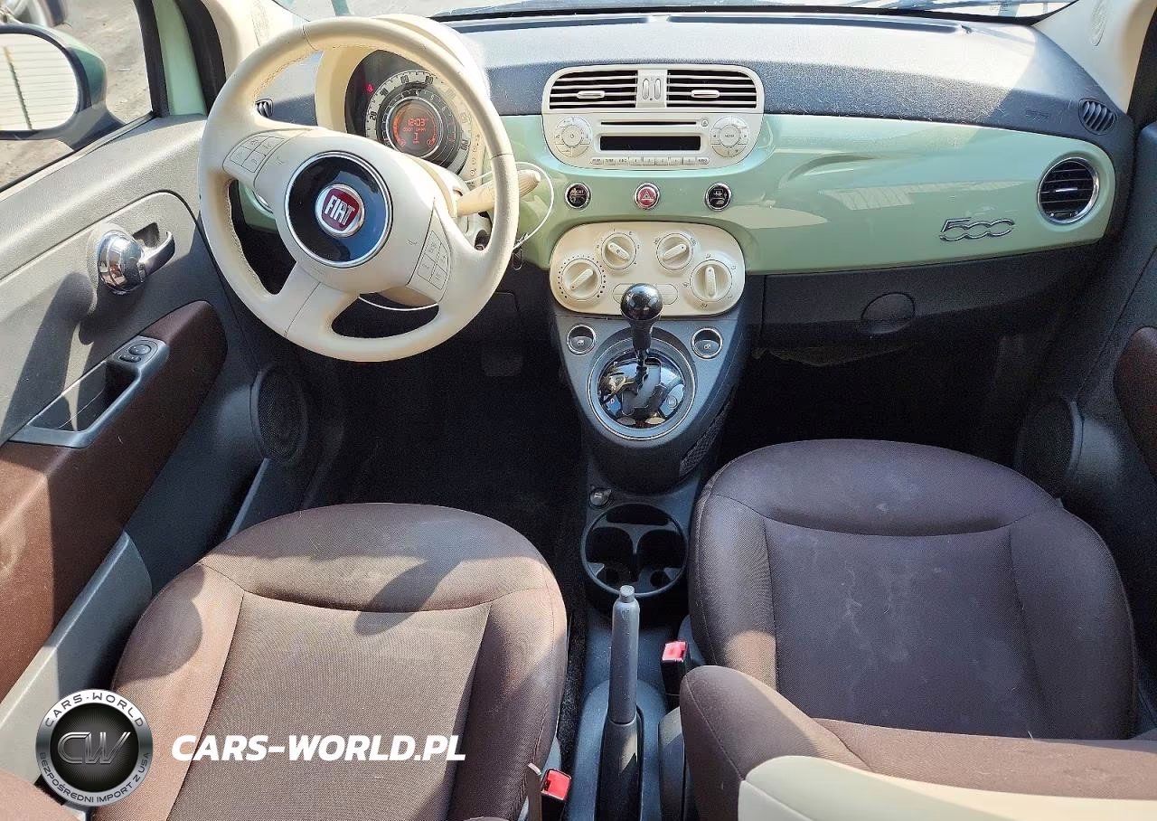 2013 Fiat 500 VIN:3C3CFFAR6DT544558 - 8