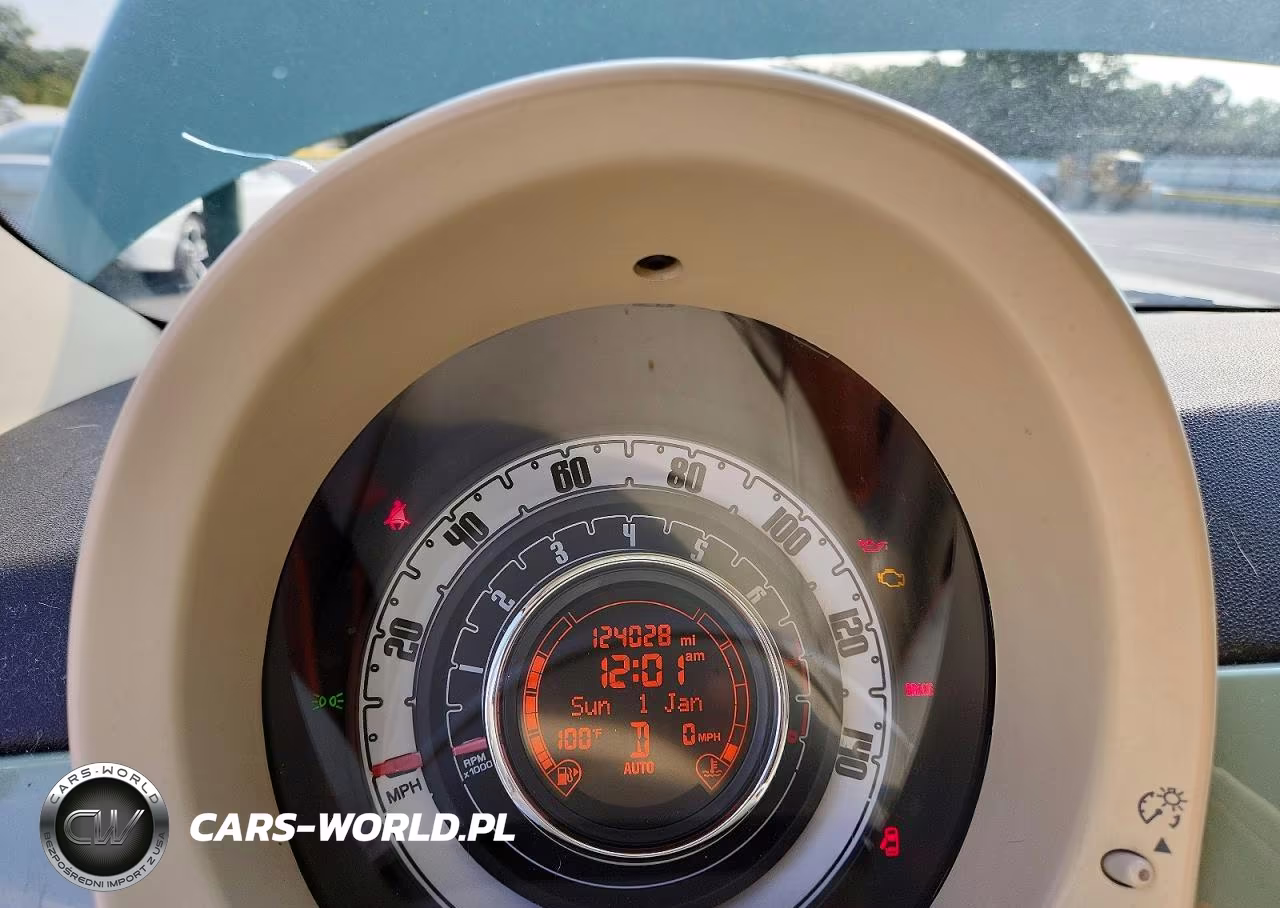 2013 Fiat 500 VIN:3C3CFFAR6DT544558 - 9