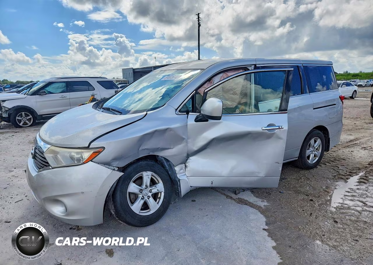 2015 Nissan Quest 3.5 Sv VIN:JN8AE2KPXF9123597 - 1