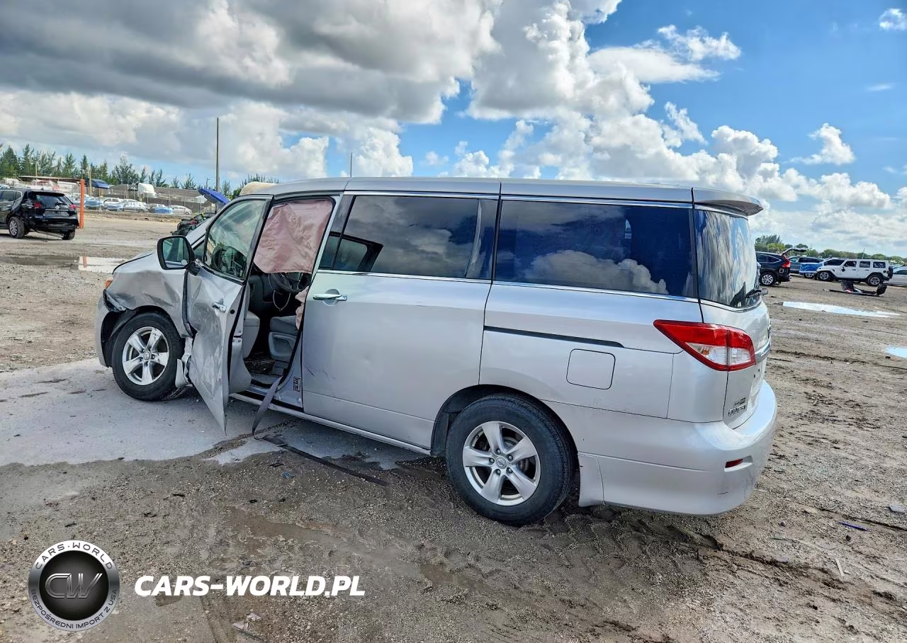 2015 Nissan Quest 3.5 Sv VIN:JN8AE2KPXF9123597 - 2