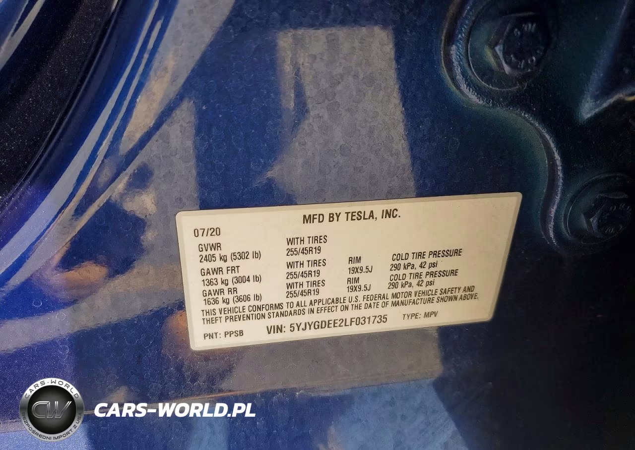 2020 Tesla Model Y VIN:5YJYGDEE2LF031735 - 13