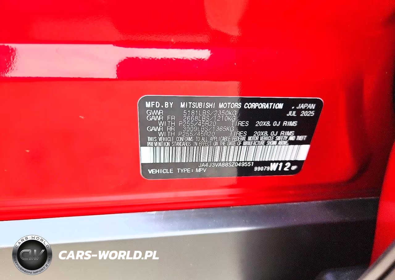 2025 Mitsubishi Outlander Se VIN:JA4J3VA88SZ049551 - 13