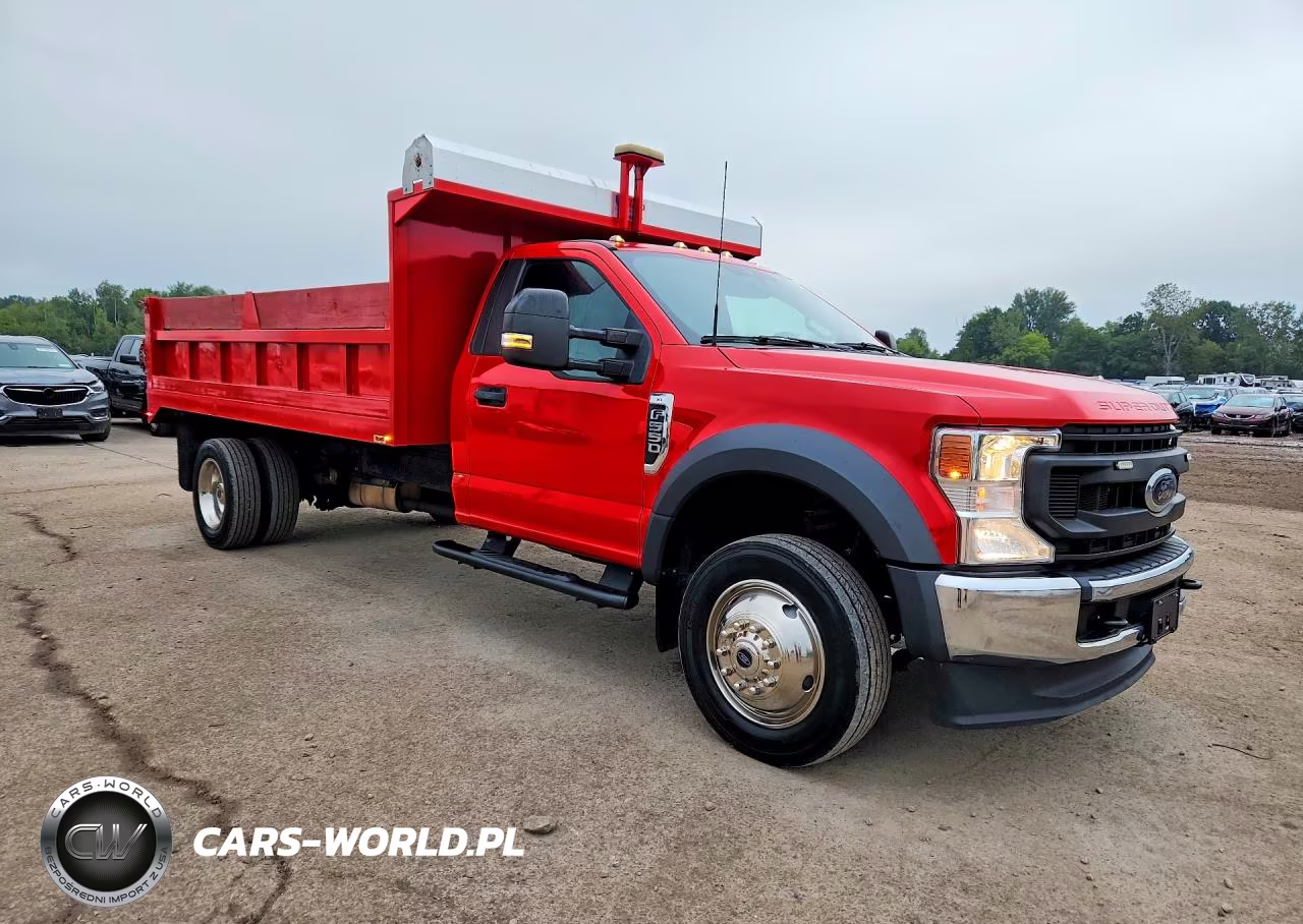 2021 Ford F550 Super Duty Dump Truck VIN:1FDUF5GN2MED14039 - 4