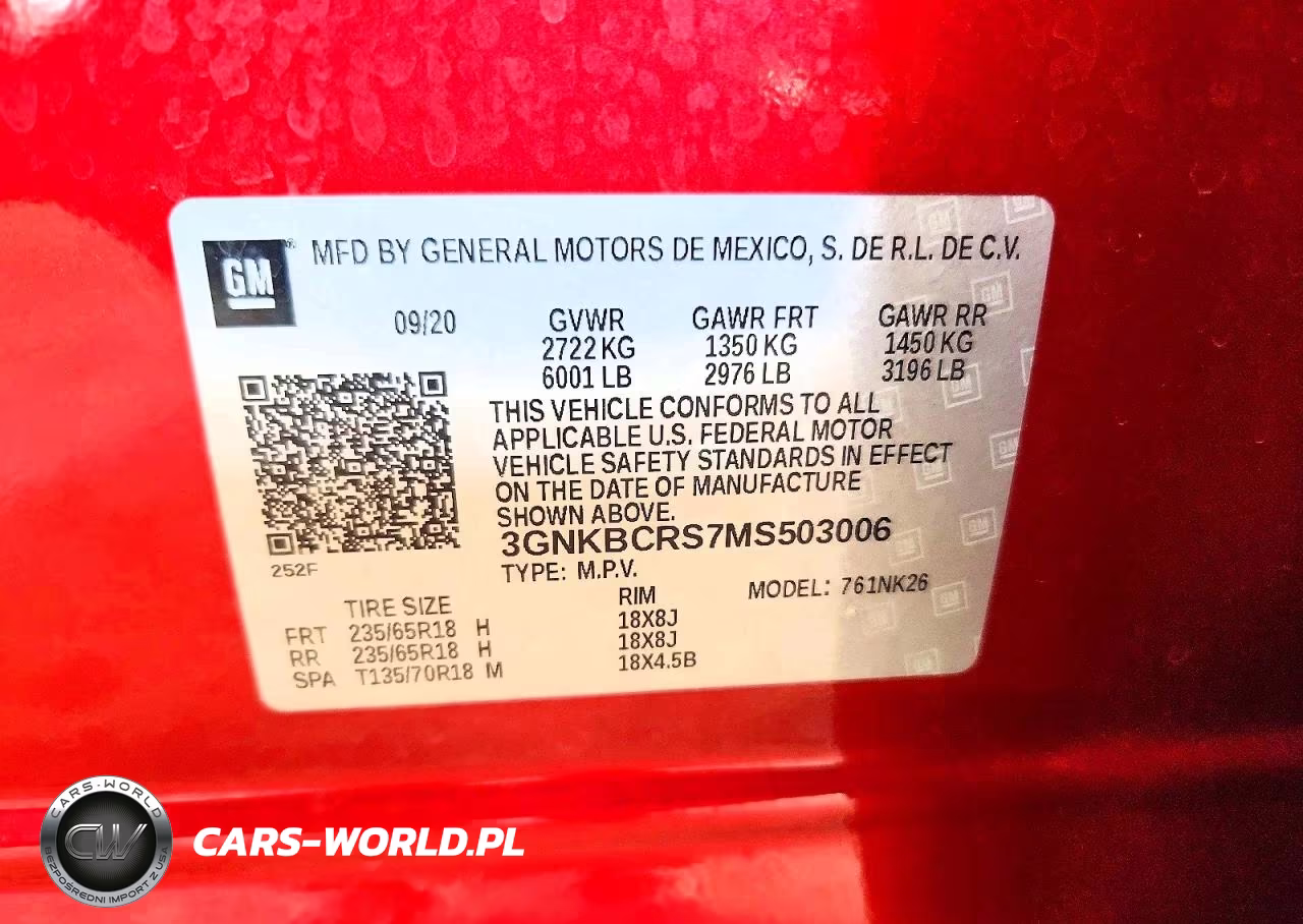 2021 Chevrolet Blazer 2Lt VIN:3GNKBCRS7MS503006 - 14