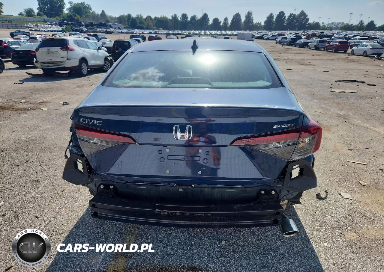 2025 Honda Civic Sport VIN:2HGFE2F50SH540748 - 6