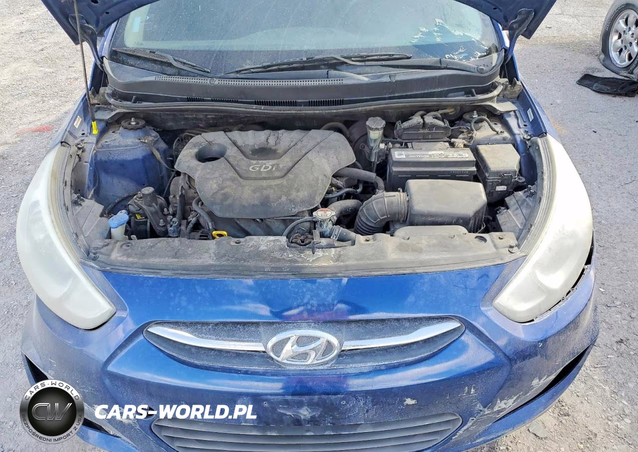 2015 Hyundai Accent Gs VIN:KMHCT5AEXFU204538 - 11
