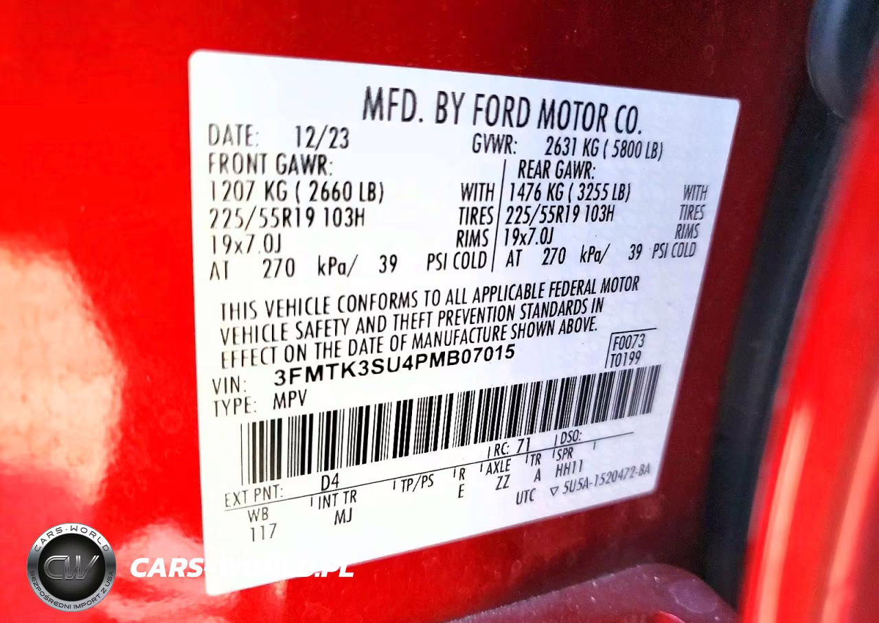2023 Ford Mustang Mach-E Premium VIN:3FMTK3SU4PMB07015 - 14