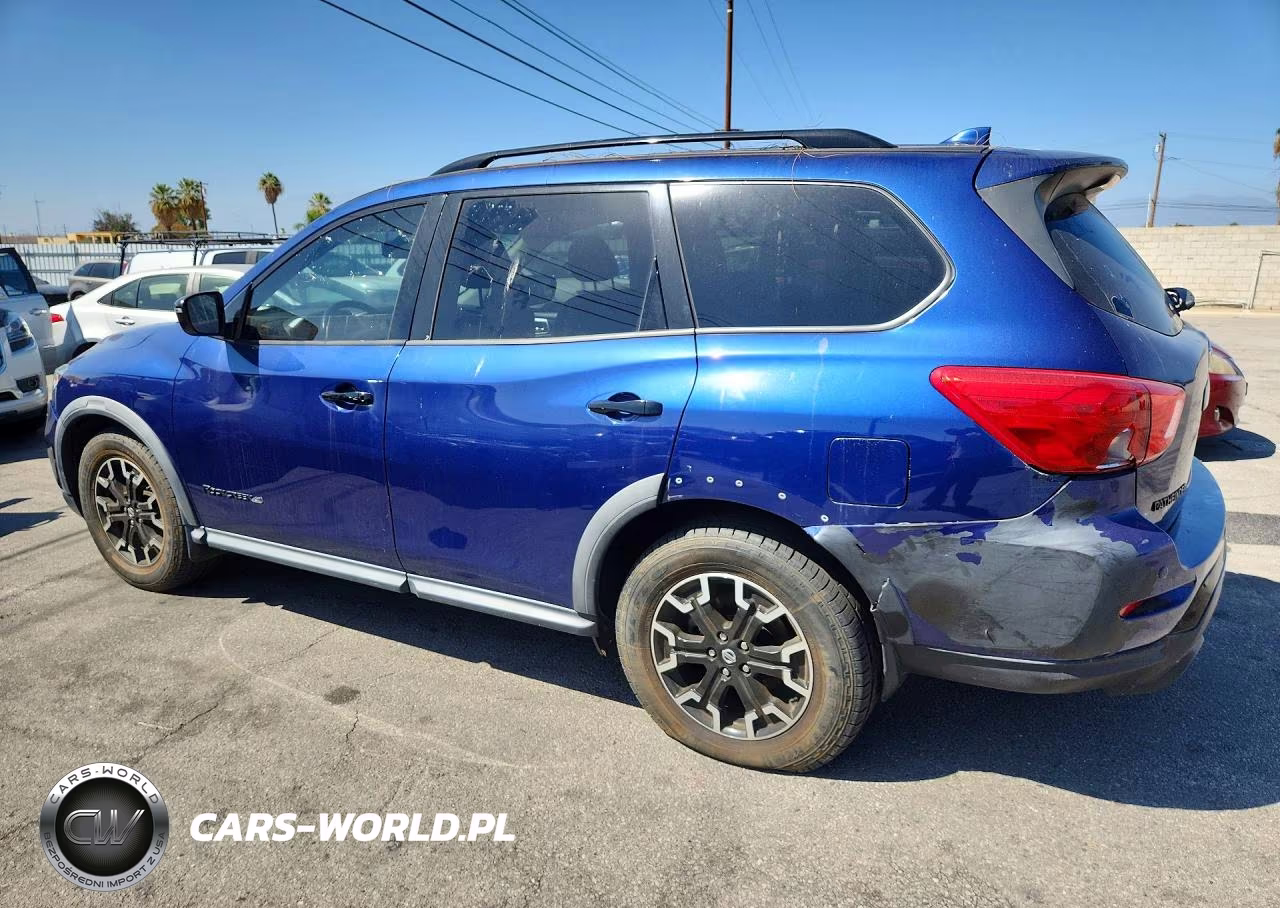 2019 Nissan Pathfinder Sv VIN:5N1DR2MN1KC650137 - 2