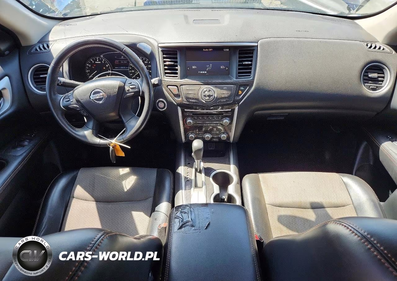 2019 Nissan Pathfinder Sv VIN:5N1DR2MN1KC650137 - 8