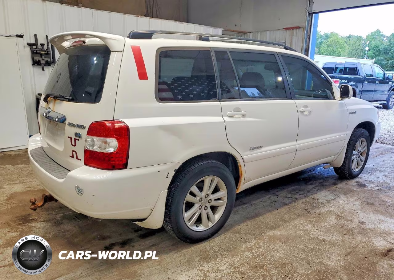 2007 Toyota Highlander Hybrid VIN:JTEEW21A670038927 - 3
