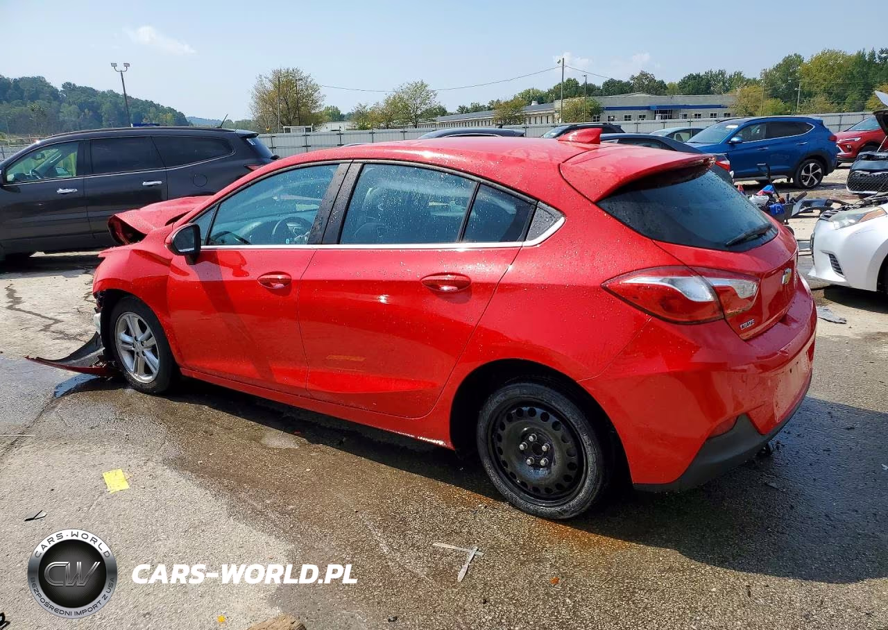 2017 Chevrolet Cruze Lt VIN:3G1BE6SM6HS538342 - 2