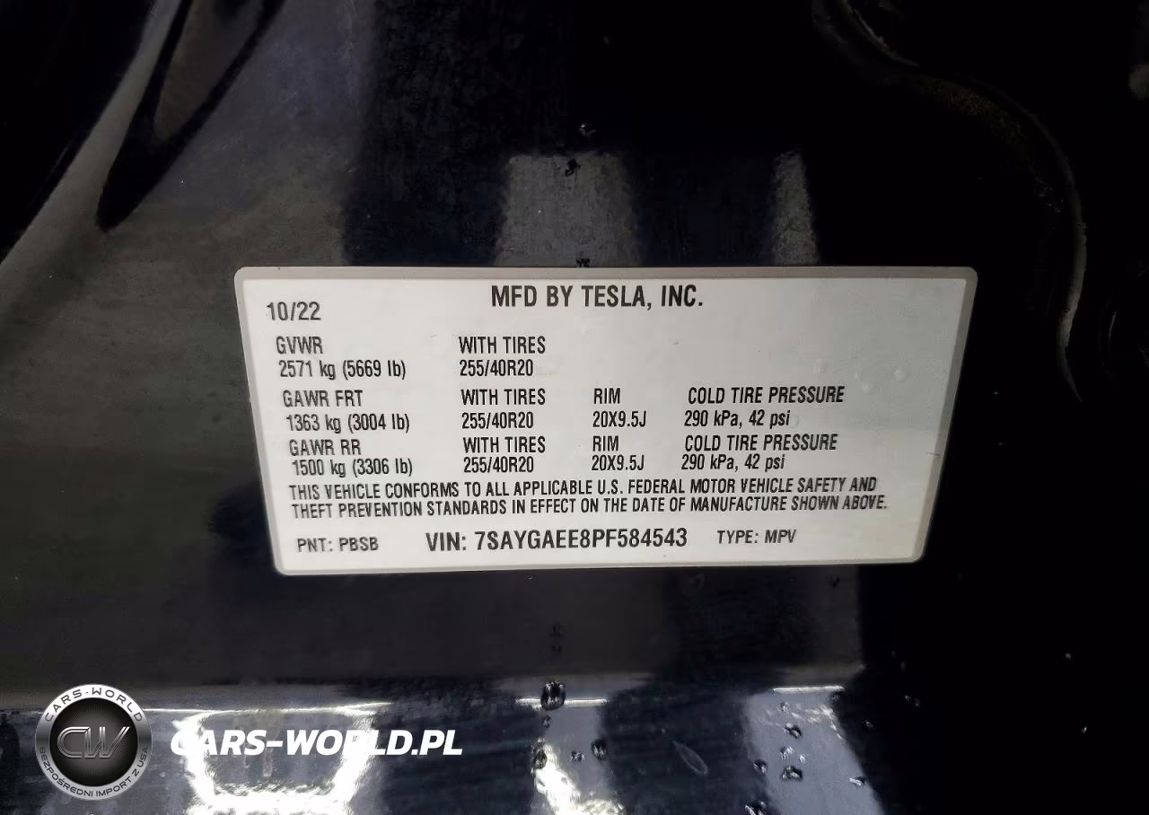 2023 Tesla Model Y VIN:7SAYGAEE8PF584543 - 13
