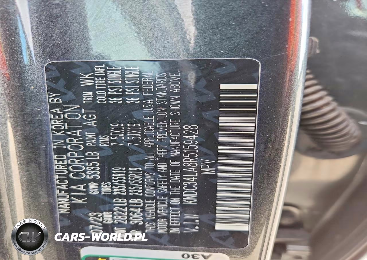 2024 Kia Ev6 Wind VIN:KNDC34LA8R5159428 - 12