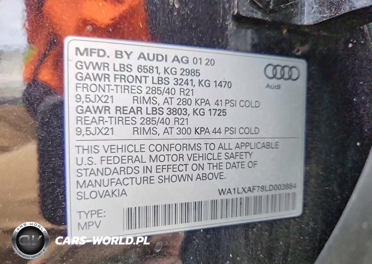 2020 Audi Q7 Premium Plus VIN:WA1LXAF78LD003884 - 13