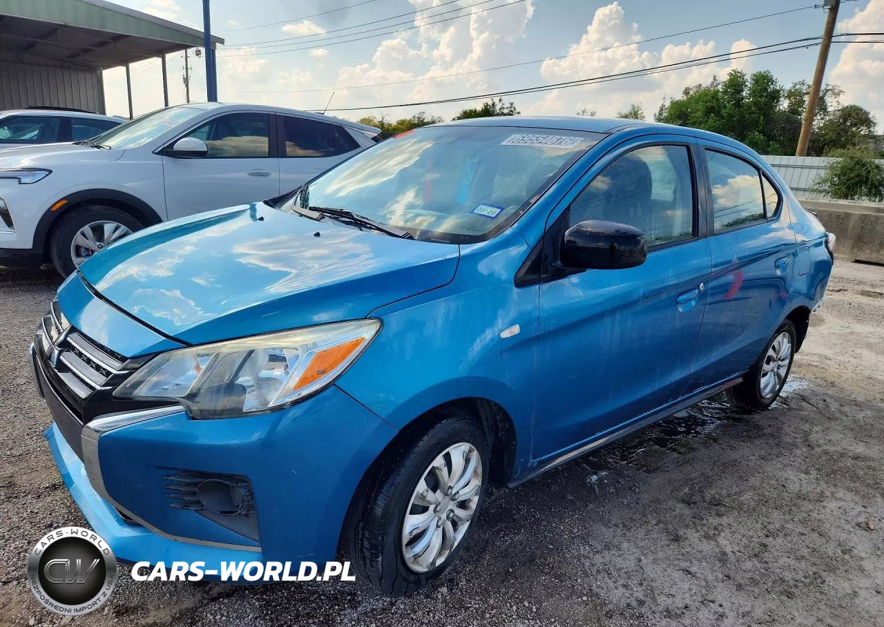 2021 Mitsubishi Mirage G4 Es VIN:ML32FUFJ3MHF02108 - 1