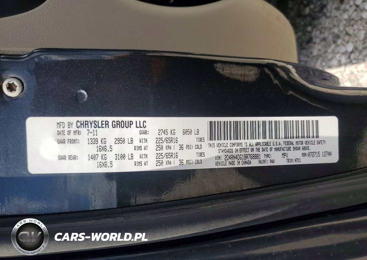 2011 Dodge Grand Caravan Express VIN:2D4RN4DG1BR768881 - 13