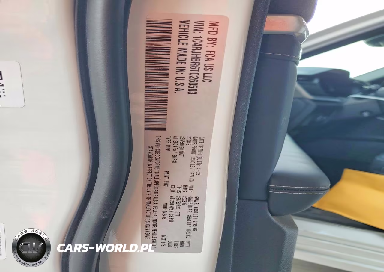 2026 Jeep Grand Cherokee Limited VIN:1C4RJHBR6TC260503 - 13